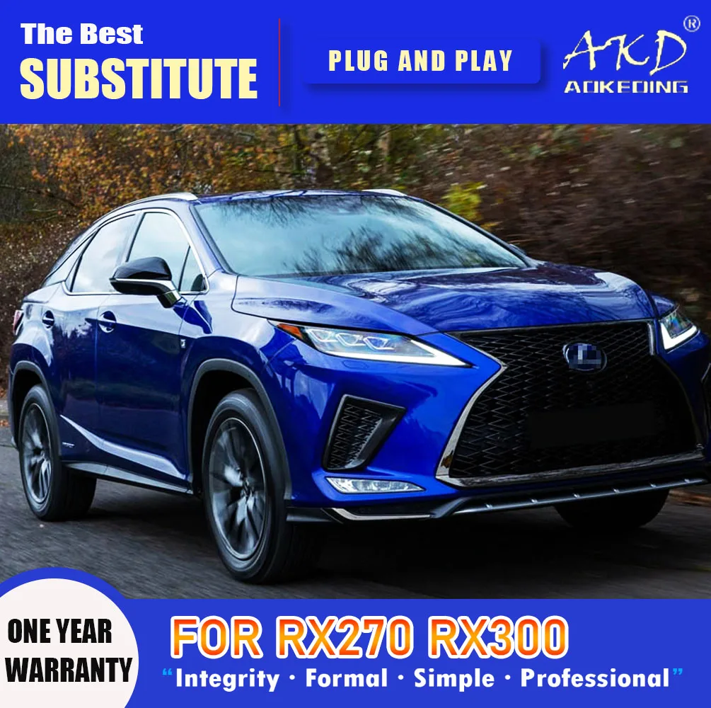 AKD Head Lamp for Lexus RX300 LED Headlight 2020-2022 Headlights RX450 RX200T DRL Turn Signal High Beam Angel Eye Projector Lens
AKD Head Lamp for Lexus RX300 LED Headlight 2020-2022 Headlights RX450 RX200T DRL Turn Signal High Beam Angel Eye Projector Lens