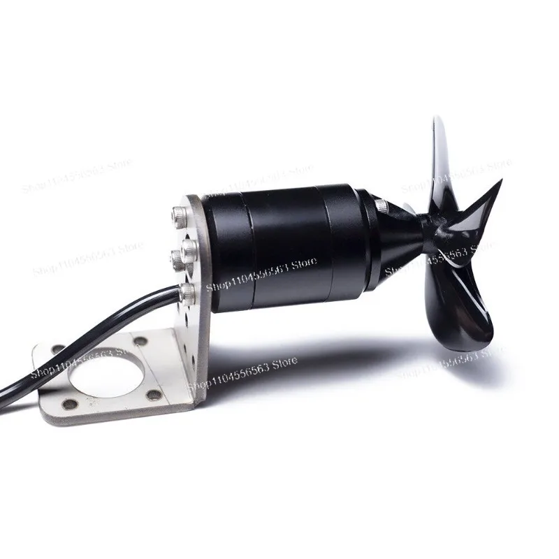 X3 Underwater Thruster 260W 24V Thrust 2.6KG Compatible with Model Ship ROVs with Mounting Mounts
X3 Underwater Thruster 260W 24V Thrust 2.6KG Compatible with Model Ship ROVs with Mounting Mounts