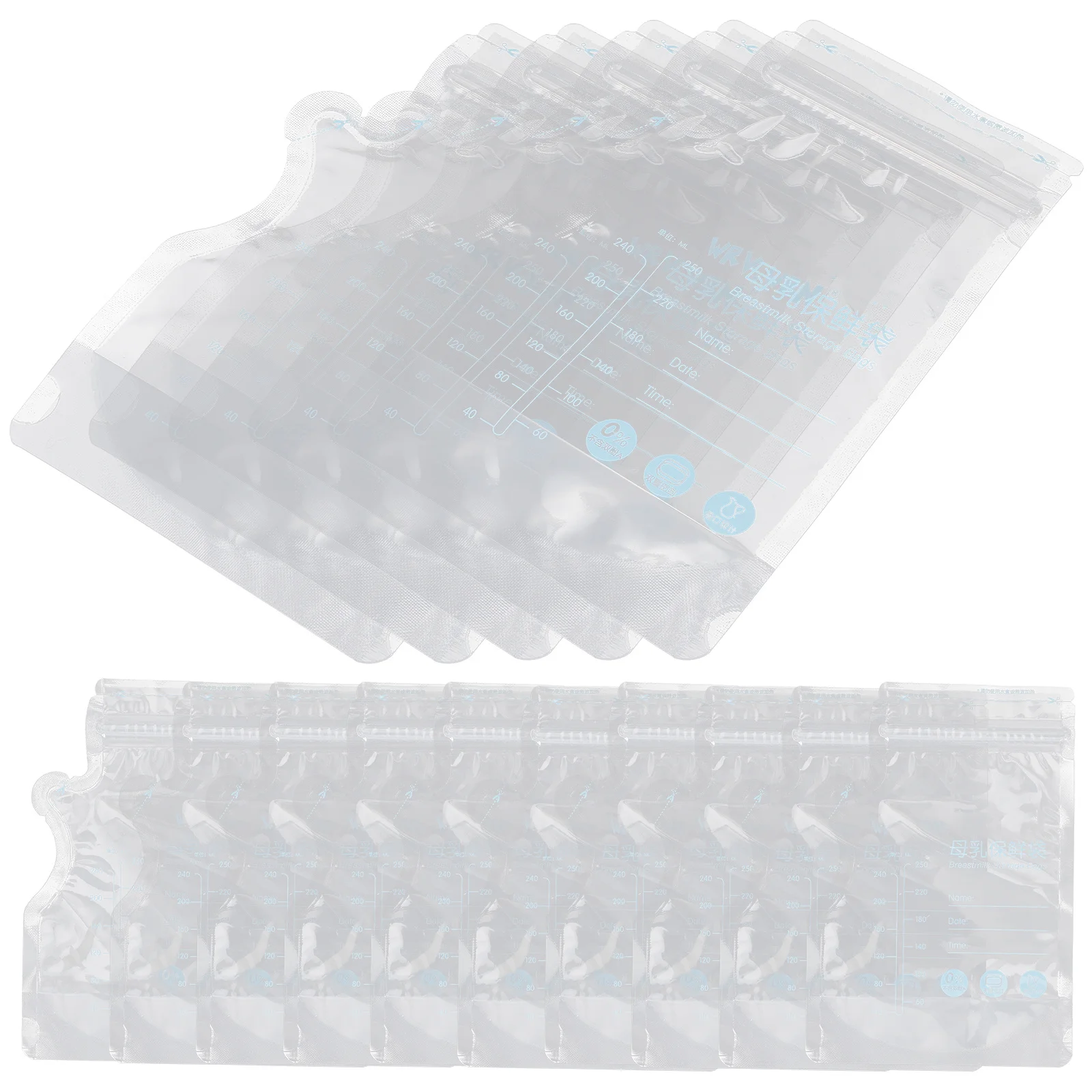 30Pcs Breastmilk Storage Bags Leak Proof Self Standing Thickened Seal Milk Storage Bags Breast Milk Freezer Organizer
30Pcs Breastmilk Storage Bags Leak Proof Self Standing Thickened Seal Milk Storage Bags Breast Milk Freezer Organizer