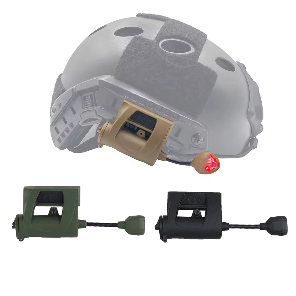 NEW Tactical Helmet Light MPLS CHARGE 3 Modes Green Red White Laser Helmet Lamp Energy Saving Hunting Airsoft Helmet Flashlight
NEW Tactical Helmet Light MPLS CHARGE 3 Modes Green Red White Laser Helmet Lamp Energy Saving Hunting Airsoft Helmet Flashlight