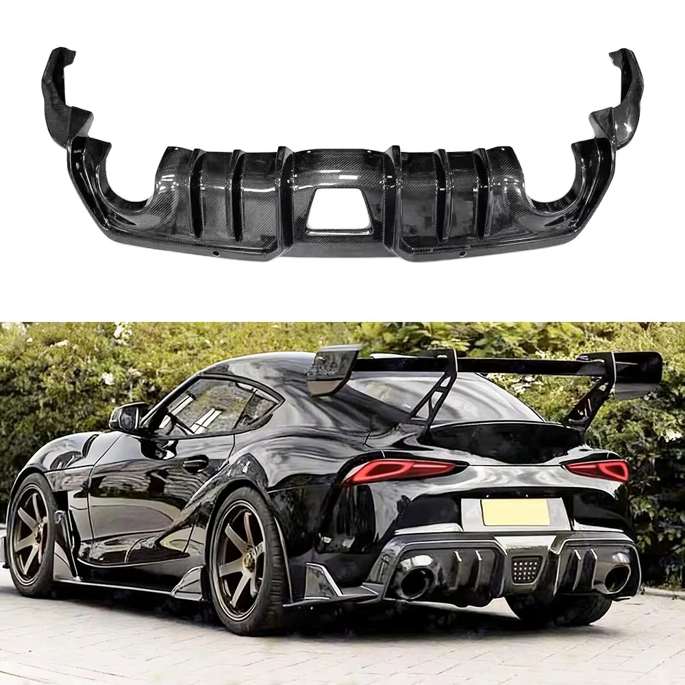 High Quality Carbon Fiber AD Style Rear Diffuser for Toyota Supra A90 A91 Mkv Rear Bumper Lip
High Quality Carbon Fiber AD Style Rear Diffuser for Toyota Supra A90 A91 Mkv Rear Bumper Lip