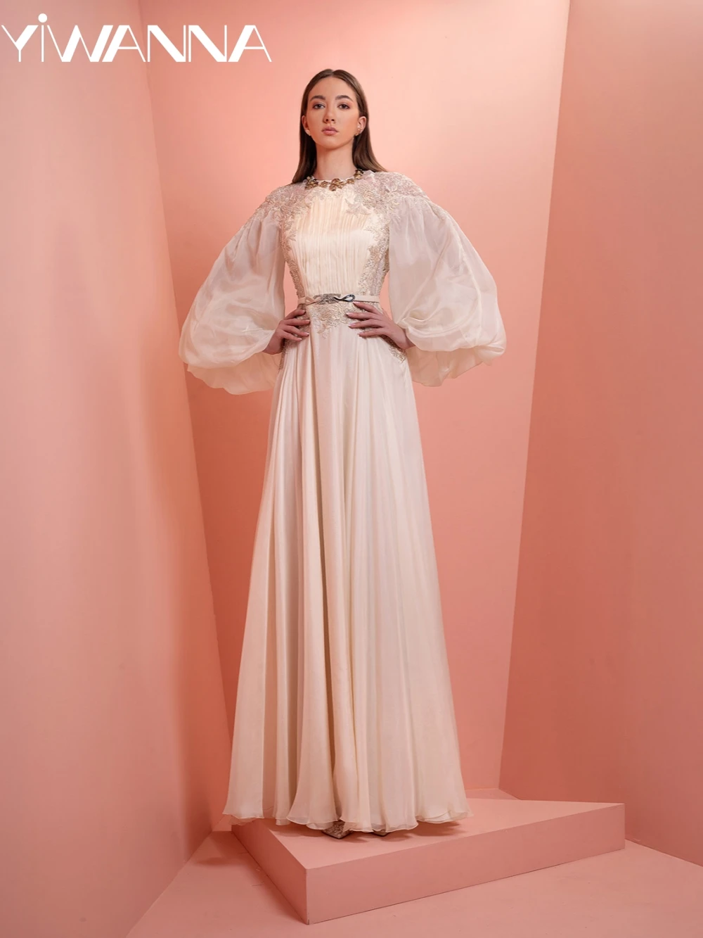 Pleated Beaded Appliques Long Evening Dress Elegant Chiffon Mother Of The Bride Dresses For Wedding 2026 Customzied Party Gown 
Pleated Beaded Appliques Long Evening Dress Elegant Chiffon Mother Of The Bride Dresses For Wedding 2026 Customzied Party Gown