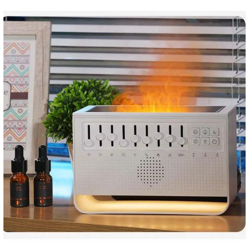 Hogar Bluetooth Speaker White Noise Night Light One Free Combination 8 Sets Of Natural Sound Desktop Home Flame Sprayer Humidifi
Hogar Bluetooth Speaker White Noise Night Light One Free Combination 8 Sets Of Natural Sound Desktop Home Flame Sprayer Humidifi