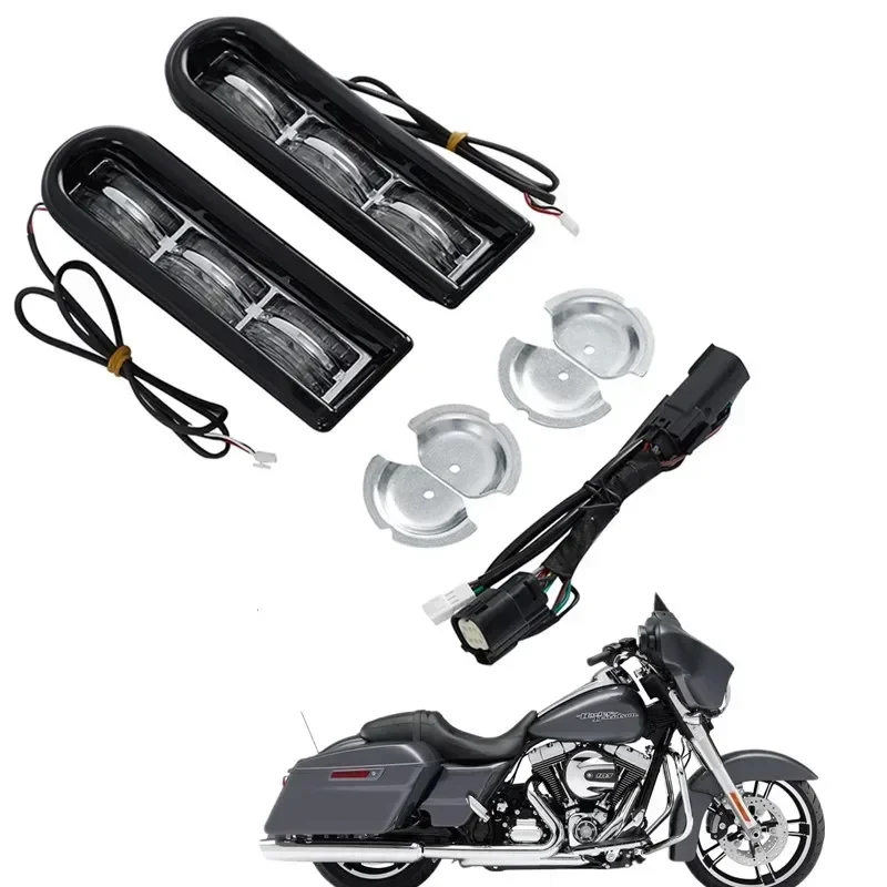 For Harley Touring Road King Street Electra Glide Ultra Classic Low 2014-2023 2019 Motorcycle LED Inserts Saddlebag Supports
For Harley Touring Road King Street Electra Glide Ultra Classic Low 2014-2023 2019 Motorcycle LED Inserts Saddlebag Supports