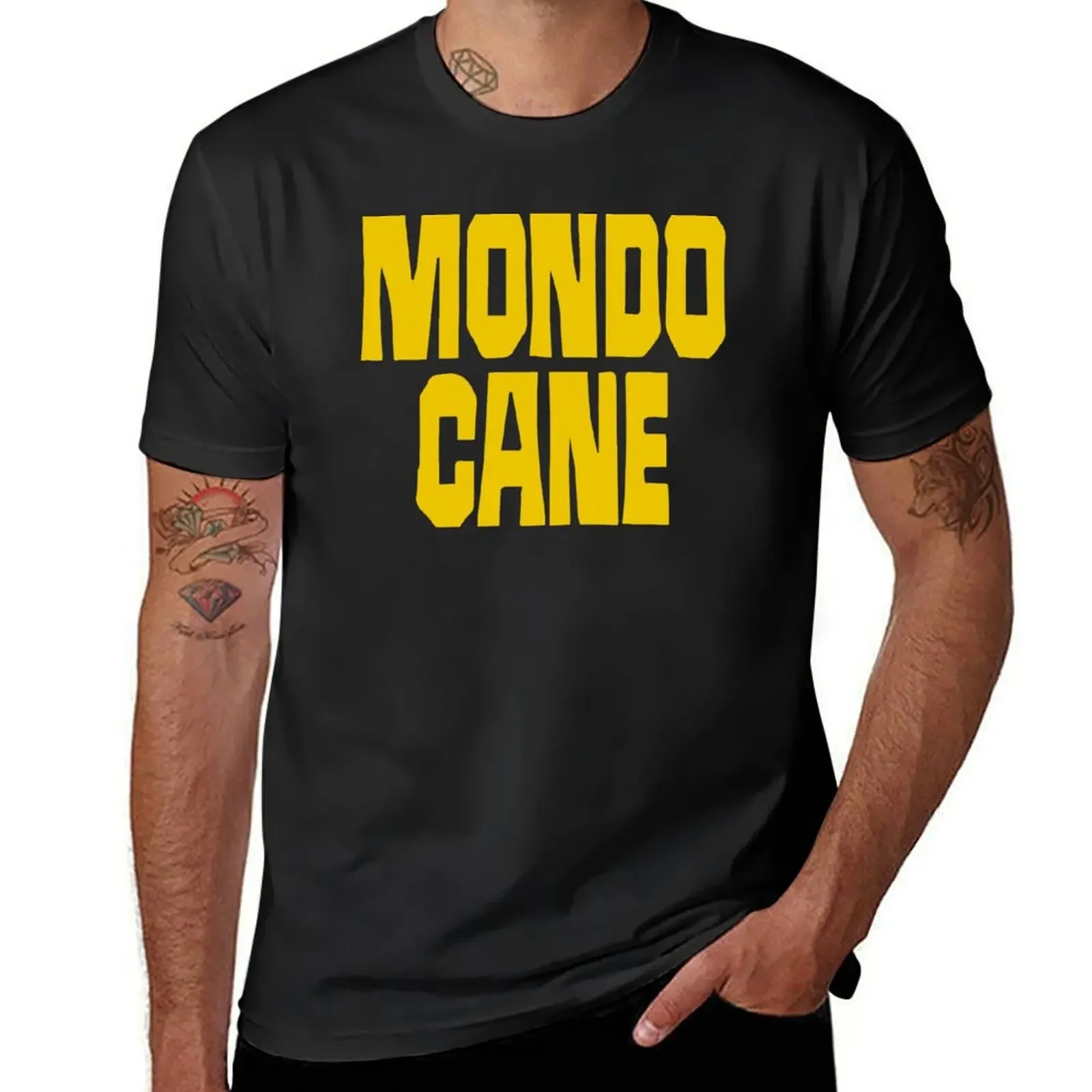 Mondo Cane T-Shirt cotton man t-shirts valentines boutique clothes plus sizes mens graphic t-shirts anime
Mondo Cane T-Shirt cotton man t-shirts valentines boutique clothes plus sizes mens graphic t-shirts anime