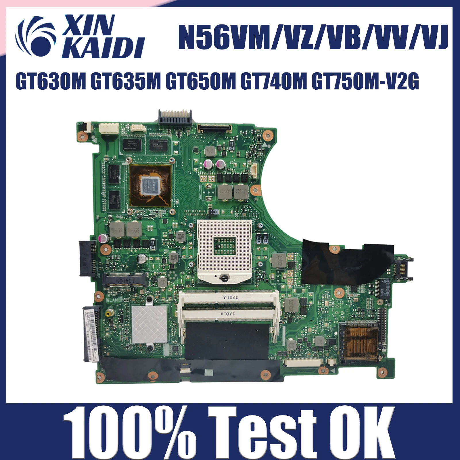 Материнская плата для ноутбука ASUS N56VM N56VB N56VV N56VJ N56VZ N56V с GT630M GT635M GT650M GT740M GT750M 2 ГБ графического процессора REV2.0/2.3
Материнская плата для ноутбука ASUS N56VM N56VB N56VV N56VJ N56VZ N56V с GT630M GT635M GT650M GT740M GT750M 2 ГБ графического процессора REV2.0/2.3
