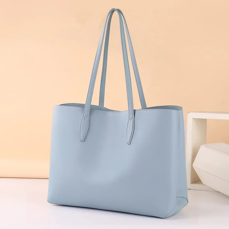 New Fashionable Large Capacity Soft Leather Tote Bag Casual All Matching Women's Shoulder Bag Luxury Brand Simple Handbag
New Fashionable Large Capacity Soft Leather Tote Bag Casual All Matching Women's Shoulder Bag Luxury Brand Simple Handbag