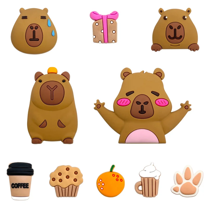 10Pcs NEW Capybara Animal Shoe Charms Cartoon Series for Shoe Charms Accessories for Classic Clog Shoe Decoration Kids Gifts
10Pcs NEW Capybara Animal Shoe Charms Cartoon Series for Shoe Charms Accessories for Classic Clog Shoe Decoration Kids Gifts