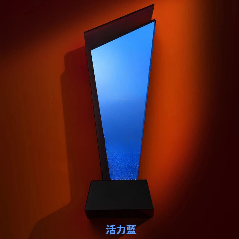 Customized Crystal Trophy, Gold, Purple, Blue, Silver, Orange Colour, Enterprise Employee Annual Meeting Award Souvenir, 1Pc
Customized Crystal Trophy, Gold, Purple, Blue, Silver, Orange Colour, Enterprise Employee Annual Meeting Award Souvenir, 1Pc