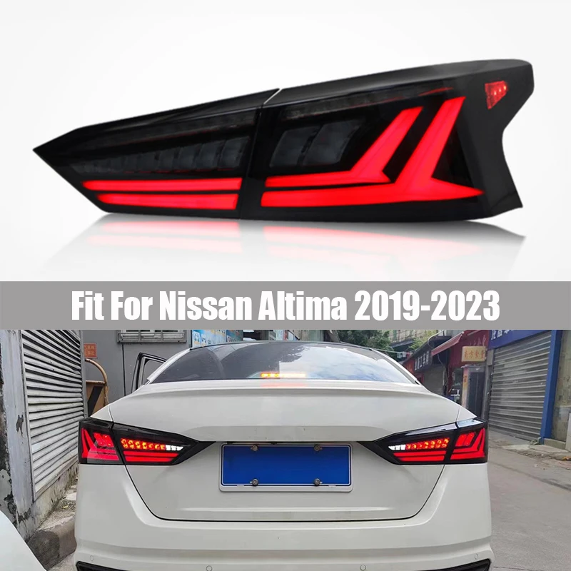 LED Tail Light Assembly Suitable for Nissan New Teana 2019 2020 2021 2022 - 2023 Modified Tail Light Smoked Black Running Light
LED Tail Light Assembly Suitable for Nissan New Teana 2019 2020 2021 2022 - 2023 Modified Tail Light Smoked Black Running Light