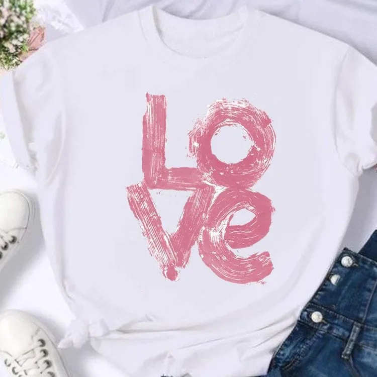 European and American Letters Printed Explosive Clothing Top Short Sleeve T-shirt Women Clothing Oversized T Shirt Tops
European and American Letters Printed Explosive Clothing Top Short Sleeve T-shirt Women Clothing Oversized T Shirt Tops