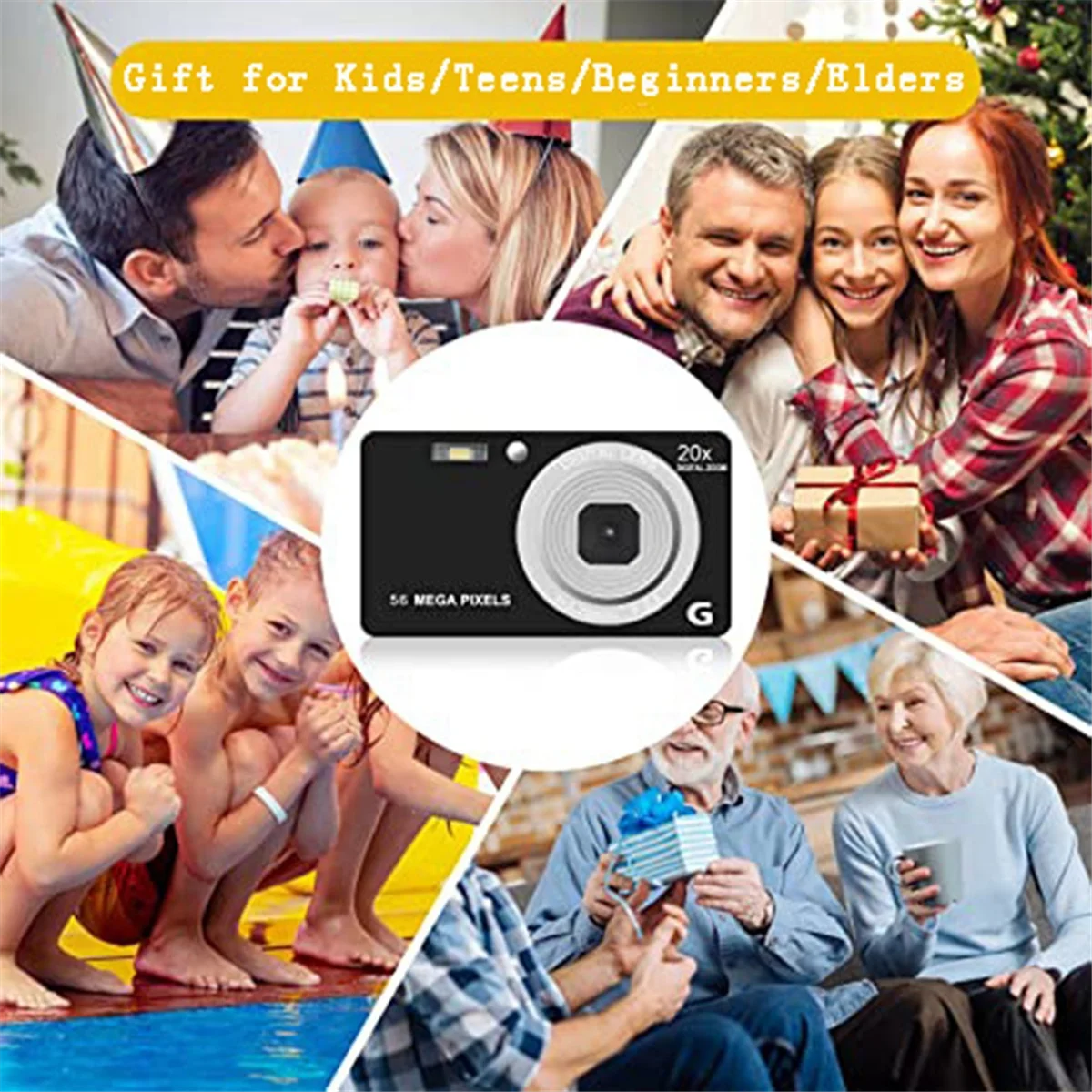 TEH-e2.7 Inches HD Digital Video Camera 4K 56MP Auto Focus Digital Camera 56 Million Pixel 20X Digital Zoom
TEH-e2.7 Inches HD Digital Video Camera 4K 56MP Auto Focus Digital Camera 56 Million Pixel 20X Digital Zoom