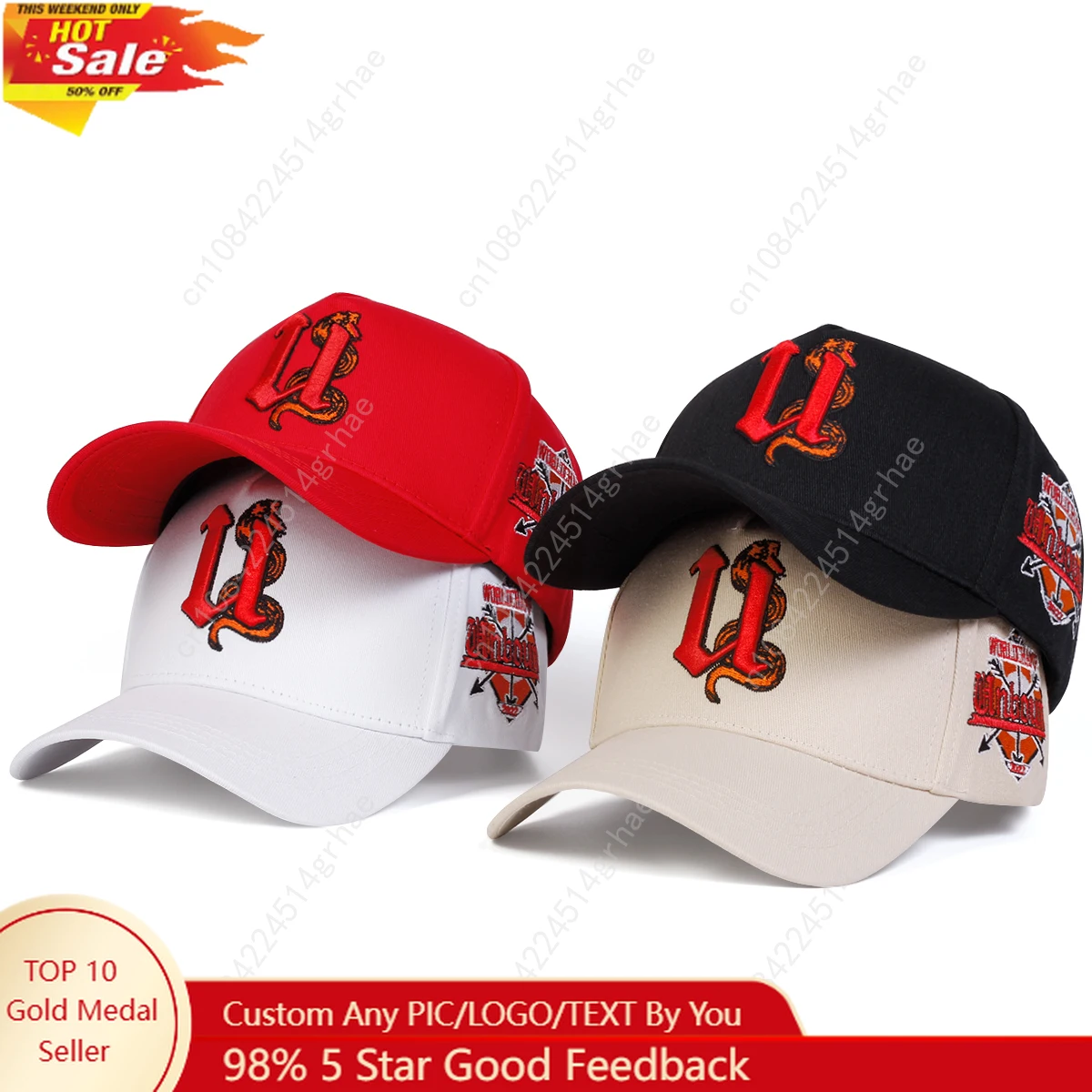 Unisex U Letter Snake Embroidery Baseball Caps Spring Autumn Outdoor Adjustable Casual Hats Sunscreen Hat
Unisex U Letter Snake Embroidery Baseball Caps Spring Autumn Outdoor Adjustable Casual Hats Sunscreen Hat