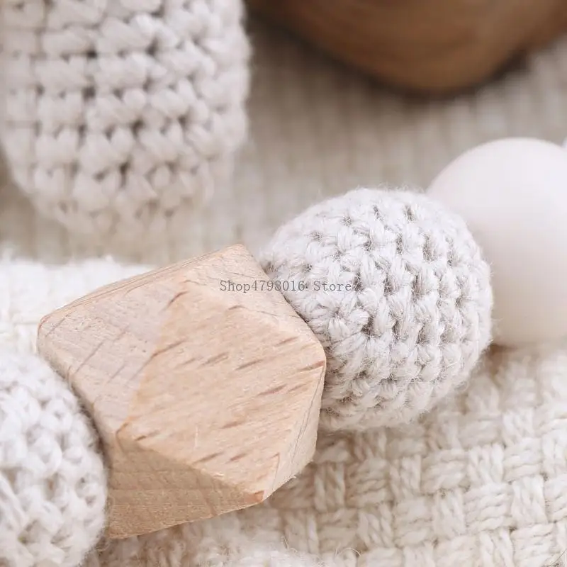 1 Set Crochet Pacifier Clip Holder Baby Teether Bracelet Deer Crochet Baby Doll
1 Set Crochet Pacifier Clip Holder Baby Teether Bracelet Deer Crochet Baby Doll