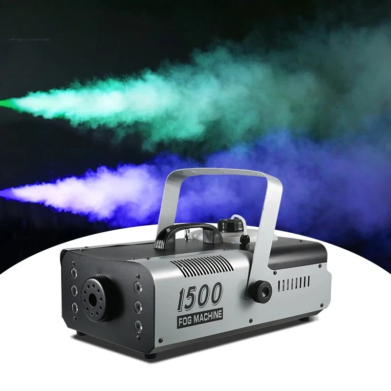 1500W DMX LED Smoke Fog Machine With RGB Light for Stage Wedding Party Disco Nightclub Show
1500W DMX LED Smoke Fog Machine With RGB Light for Stage Wedding Party Disco Nightclub Show