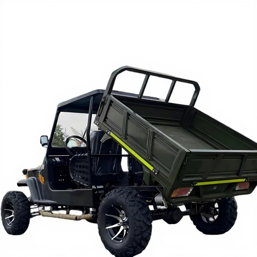 Hot Sale 4X4 Water-cooled UTV with Trailer Transport Farmer Car with Bucket Kart All-terrain 4 Wheel Off-road Beach Car
Hot Sale 4X4 Water-cooled UTV with Trailer Transport Farmer Car with Bucket Kart All-terrain 4 Wheel Off-road Beach Car