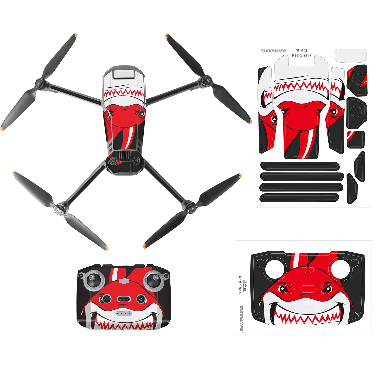 Sunnylife for DJI Mavic 3 sticker slim protective film accessories body arm remote control
Sunnylife for DJI Mavic 3 sticker slim protective film accessories body arm remote control