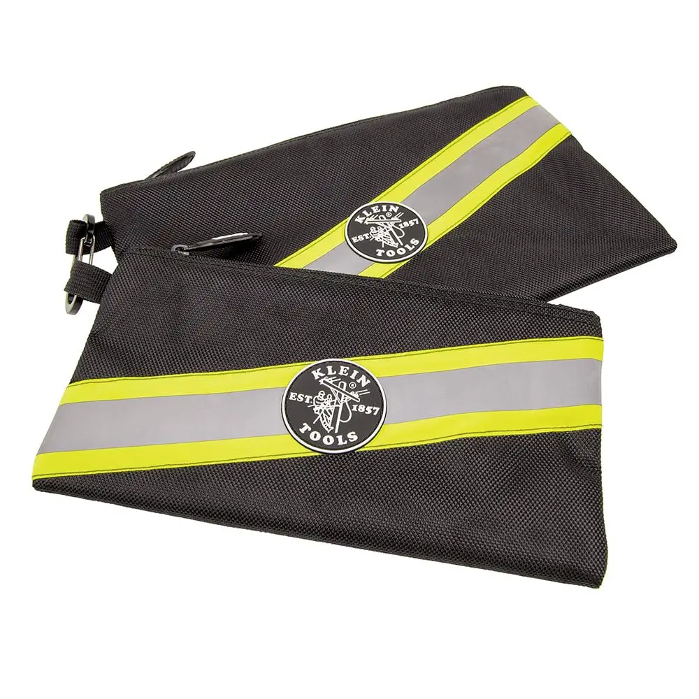 55599 Zipper Bags, High Visibility Tool Pouches, Heavy-Duty 1680D Ballistic Weave, Black, Reflective Gray, Green Accents,
55599 Zipper Bags, High Visibility Tool Pouches, Heavy-Duty 1680D Ballistic Weave, Black, Reflective Gray, Green Accents,