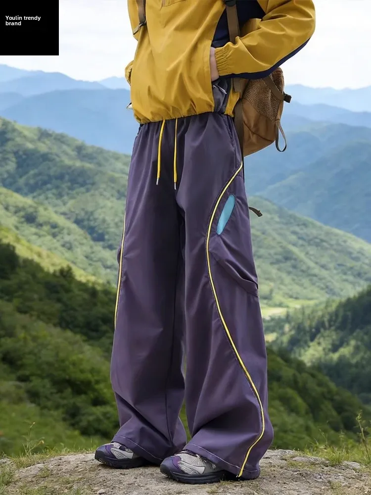 Мужские брюки для активного отдыха Purple Mountain Series: мягкие, ветрозащитные, водонепроницаемые, прямого кроя, для походов
Мужские брюки для активного отдыха Purple Mountain Series: мягкие, ветрозащитные, водонепроницаемые, прямого кроя, для походов