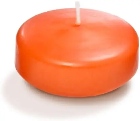 18 Pack 3 Inch Orange Floating Candles, 8-10 Hour Burn Time, Dripless
18 Pack 3 Inch Orange Floating Candles, 8-10 Hour Burn Time, Dripless