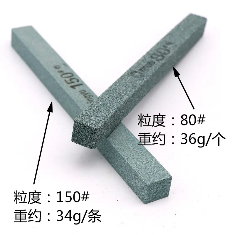 New 80~3000# Square Green Silicon Carbide Whetstone Jade Agate Stone Polishing Grinding Grinding Stone Strips Professional Tool
New 80~3000# Square Green Silicon Carbide Whetstone Jade Agate Stone Polishing Grinding Grinding Stone Strips Professional Tool