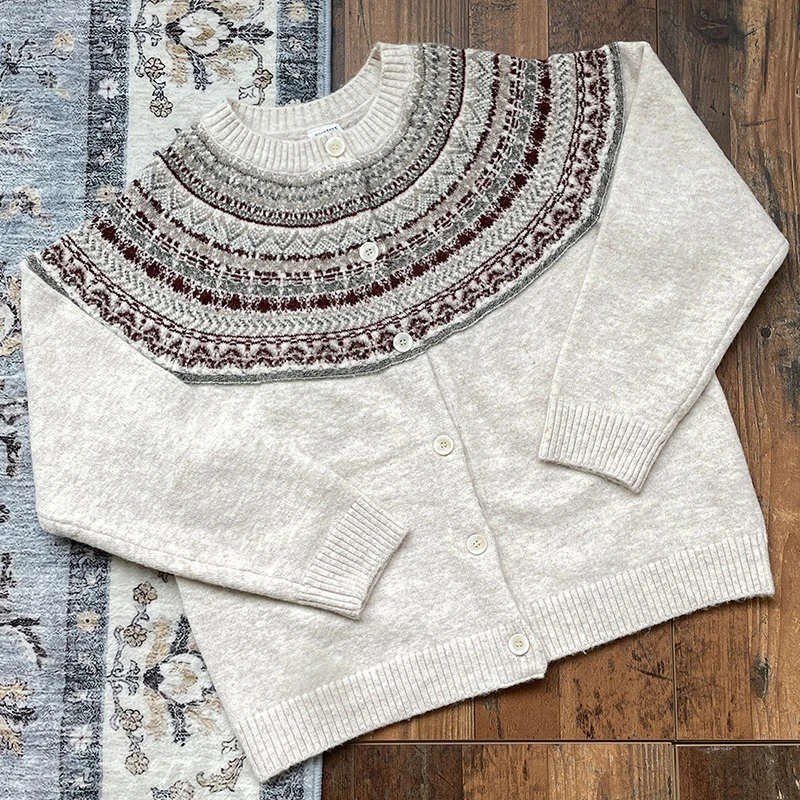 Fair Island Geometric Pattern Men's Cardigan Sweater Knitwear Autumn Winter Retro Jacquard Sweater Male Cardigan Knit Streetwear
Fair Island Geometric Pattern Men's Cardigan Sweater Knitwear Autumn Winter Retro Jacquard Sweater Male Cardigan Knit Streetwear