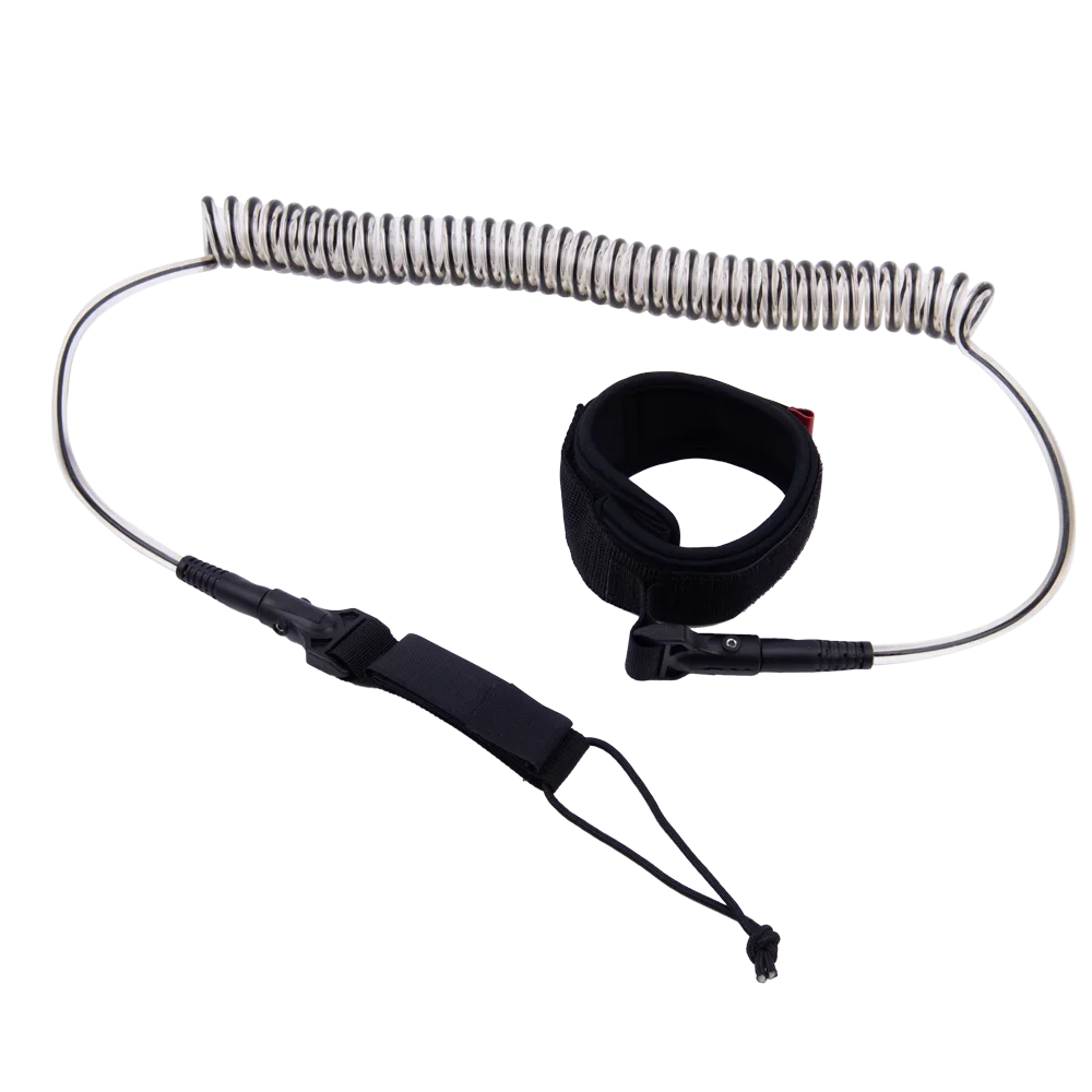 Premium Stand up Paddleboard Coiled Leash for Watersports Sup Leash With Coiled Cord
Premium Stand up Paddleboard Coiled Leash for Watersports Sup Leash With Coiled Cord