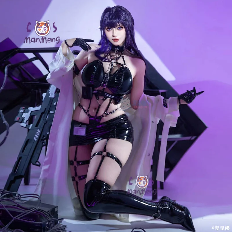 Mihara NIKKE:The Goddess of Victory Cosplay Costume Halloween Carnival Tie up black sexy jumpsuit accessories props uniform set
Mihara NIKKE:The Goddess of Victory Cosplay Costume Halloween Carnival Tie up black sexy jumpsuit accessories props uniform set