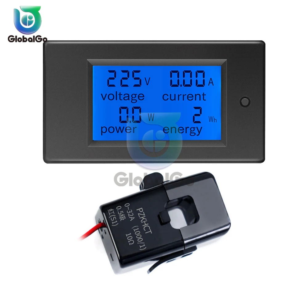 AC 80-260V 32A/63A светодиодный цифровой дисплей вольтметр амперметр ваттметр мощность измеритель энергии вольт ваттметр тестер детектор
AC 80-260V 32A/63A светодиодный цифровой дисплей вольтметр амперметр ваттметр мощность измеритель энергии вольт ваттметр тестер детектор