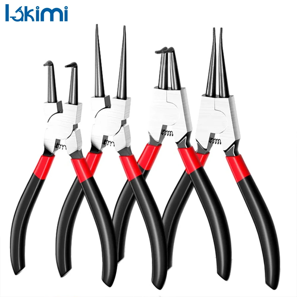 5-Inch Needle Nose Circlip Pliers - For Removing and Installing Locking Rings and Shafts, Retaining Ring Puller LA-AA46
5-Inch Needle Nose Circlip Pliers - For Removing and Installing Locking Rings and Shafts, Retaining Ring Puller LA-AA46