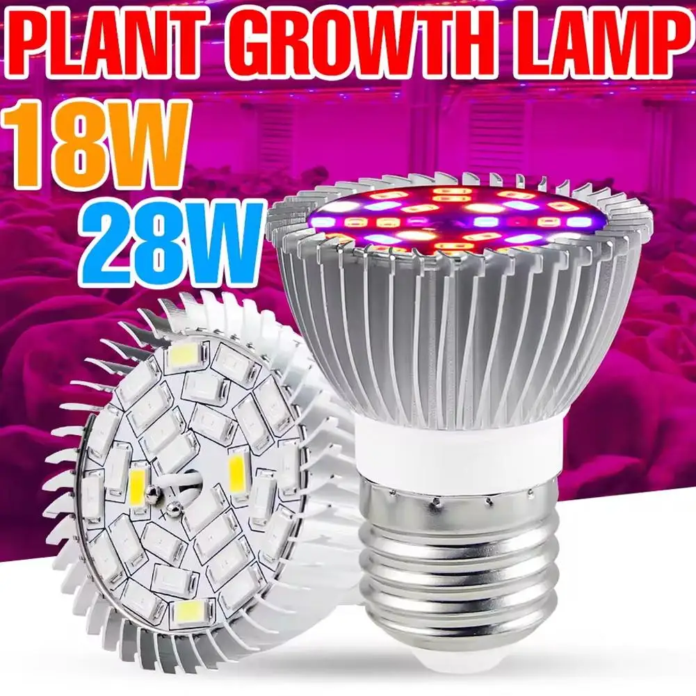 E27 LED Plant Grow Light LED Lamp High Efficiency Spotlight Bulb Plant Grow Lamp for Indoor Flower Seedling Succulents Herbs
E27 LED Plant Grow Light LED Lamp High Efficiency Spotlight Bulb Plant Grow Lamp for Indoor Flower Seedling Succulents Herbs