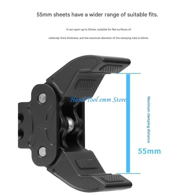 H37F Heavy Duty Multifunctional Super Crabbing Clamp 1/4inch 3/8inch Screw Thread
H37F Heavy Duty Multifunctional Super Crabbing Clamp 1/4inch 3/8inch Screw Thread