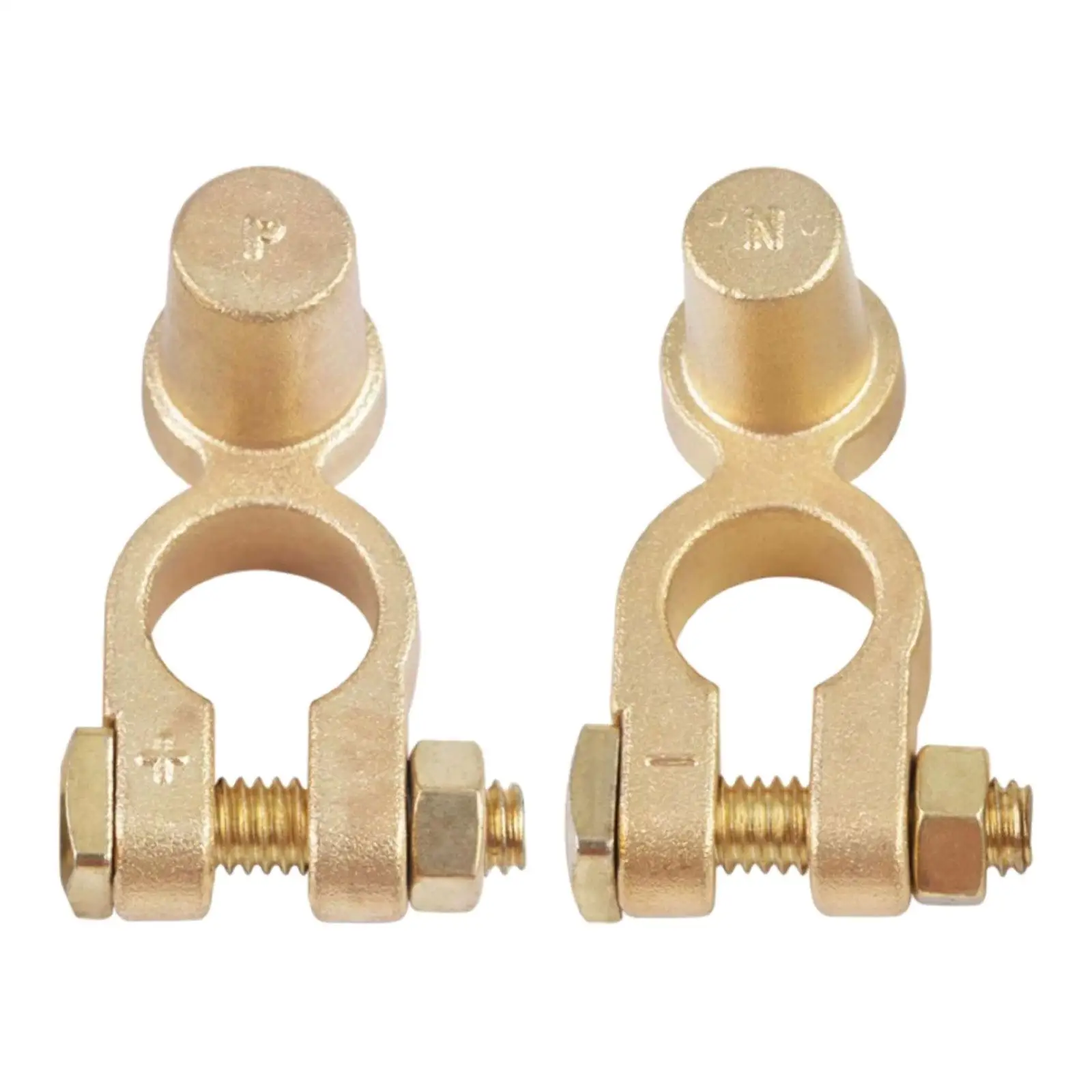 Positive & Negative Battery Cable Terminals Clamp Accessory Brass Set Quick Connector for Car Yachts Trucks RV Automotive
Positive & Negative Battery Cable Terminals Clamp Accessory Brass Set Quick Connector for Car Yachts Trucks RV Automotive