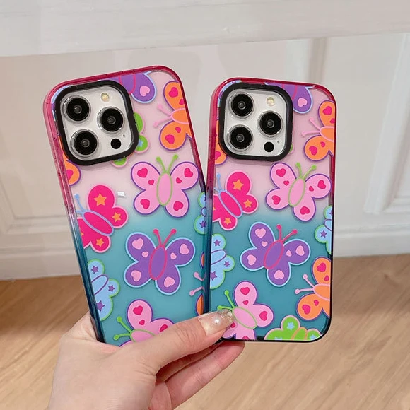 Colorful Butterfly 2.0 Acrylic Colorful Border Phone Case Cover for iPhone 11 12 13 14 15 Pro Max Case
Colorful Butterfly 2.0 Acrylic Colorful Border Phone Case Cover for iPhone 11 12 13 14 15 Pro Max Case