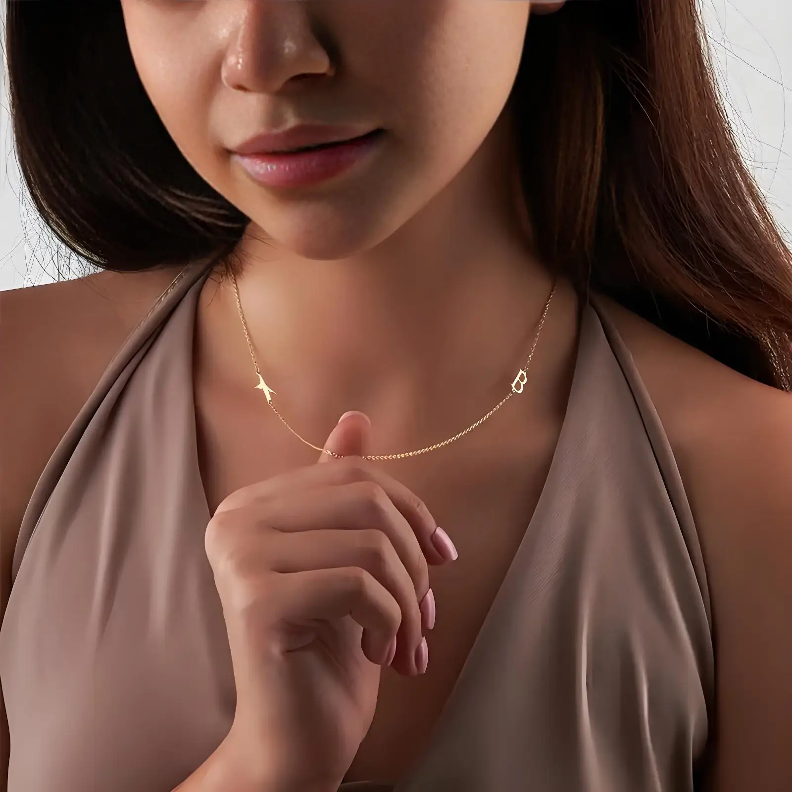 Золотое ожерелье с именем самолета на заказ, персонализированный кулон с буквами 1–3 лет, уникальный подарок для женщин, нежные модные украшения
Золотое ожерелье с именем самолета на заказ, персонализированный кулон с буквами 1–3 лет, уникальный подарок для женщин, нежные модные украшения