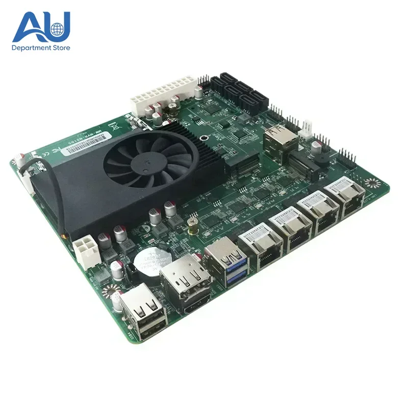 Topton N5105 NAS Mini ITX Industrial Motherboard 17x17CM Soft Routing I226-V B3 2.5Gbps 4*LAN 2*M.2 NVMe 6*SATA3.0 Mainboard PC
Topton N5105 NAS Mini ITX Industrial Motherboard 17x17CM Soft Routing I226-V B3 2.5Gbps 4*LAN 2*M.2 NVMe 6*SATA3.0 Mainboard PC