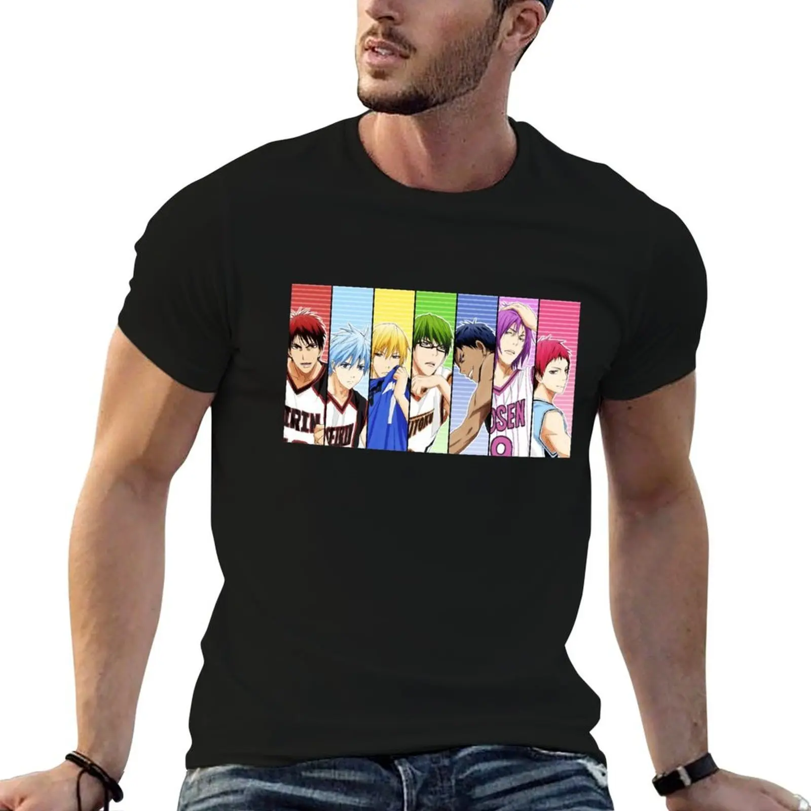 Kuroko No Basketball T-Shirt t shirt man luxury anime t shirts oversize men t shirt cotton 100% T-shirt
Kuroko No Basketball T-Shirt t shirt man luxury anime t shirts oversize men t shirt cotton 100% T-shirt
