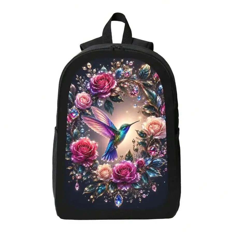 Rose Hummingbird Print Backpack Stylish Casual Lightweight Daypack For Men Women
Rose Hummingbird Print Backpack Stylish Casual Lightweight Daypack For Men Women