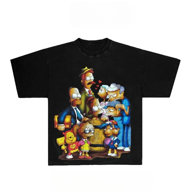 Summer Hot Sale All Nature The Simpsons/The Simpsons Cartoon Short Sleeve T-shirt Academy Style Half Sleeve
Summer Hot Sale All Nature The Simpsons/The Simpsons Cartoon Short Sleeve T-shirt Academy Style Half Sleeve
