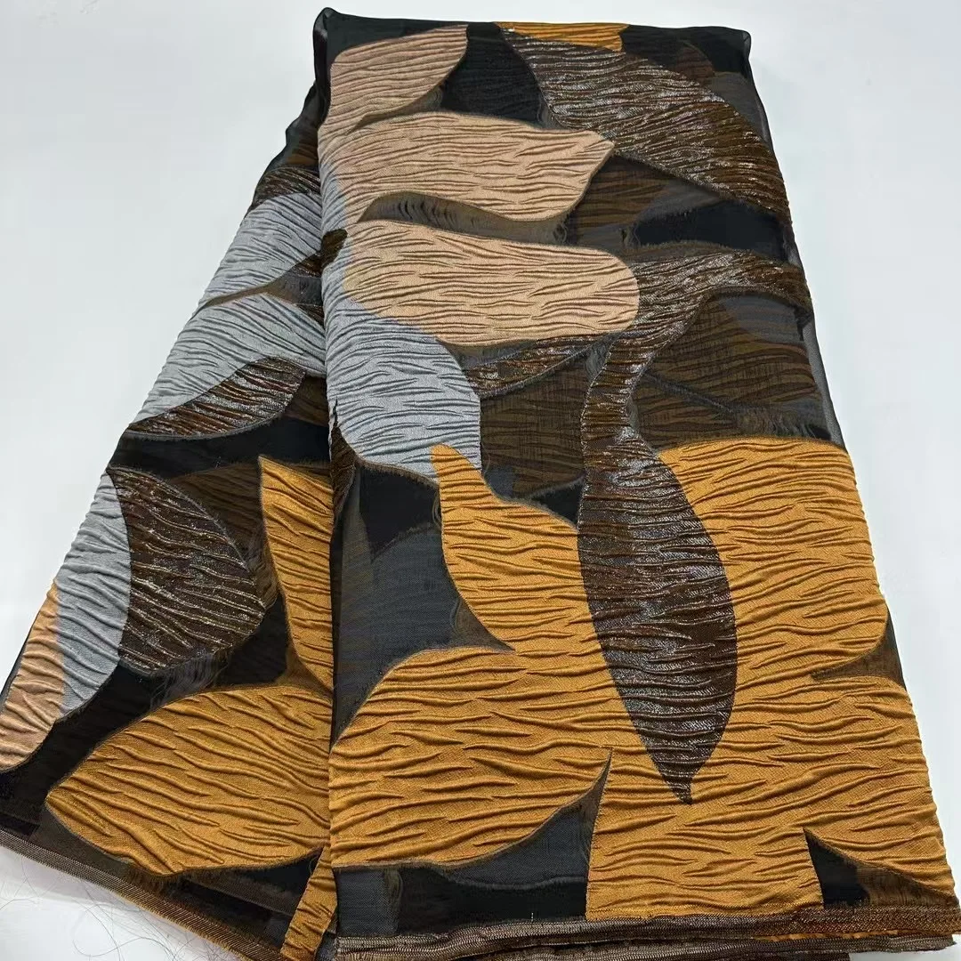 African Jacqurad Lace Fabric 2025 Newest Nigerian Brocade Lace Fabric for Evening Prom Luxury Women Dresses Sewing VJ6363
African Jacqurad Lace Fabric 2025 Newest Nigerian Brocade Lace Fabric for Evening Prom Luxury Women Dresses Sewing VJ6363