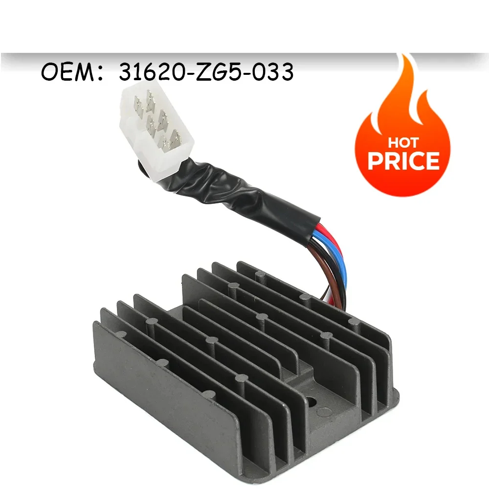 31620-ZG5-033 31620 ZG5 033 20A Voltage Regulator Rectifie Accessory For Honda GX440 GX630 GX660 GX670 GX690 SH748AA SH711AA
31620-ZG5-033 31620 ZG5 033 20A Voltage Regulator Rectifie Accessory For Honda GX440 GX630 GX660 GX670 GX690 SH748AA SH711AA