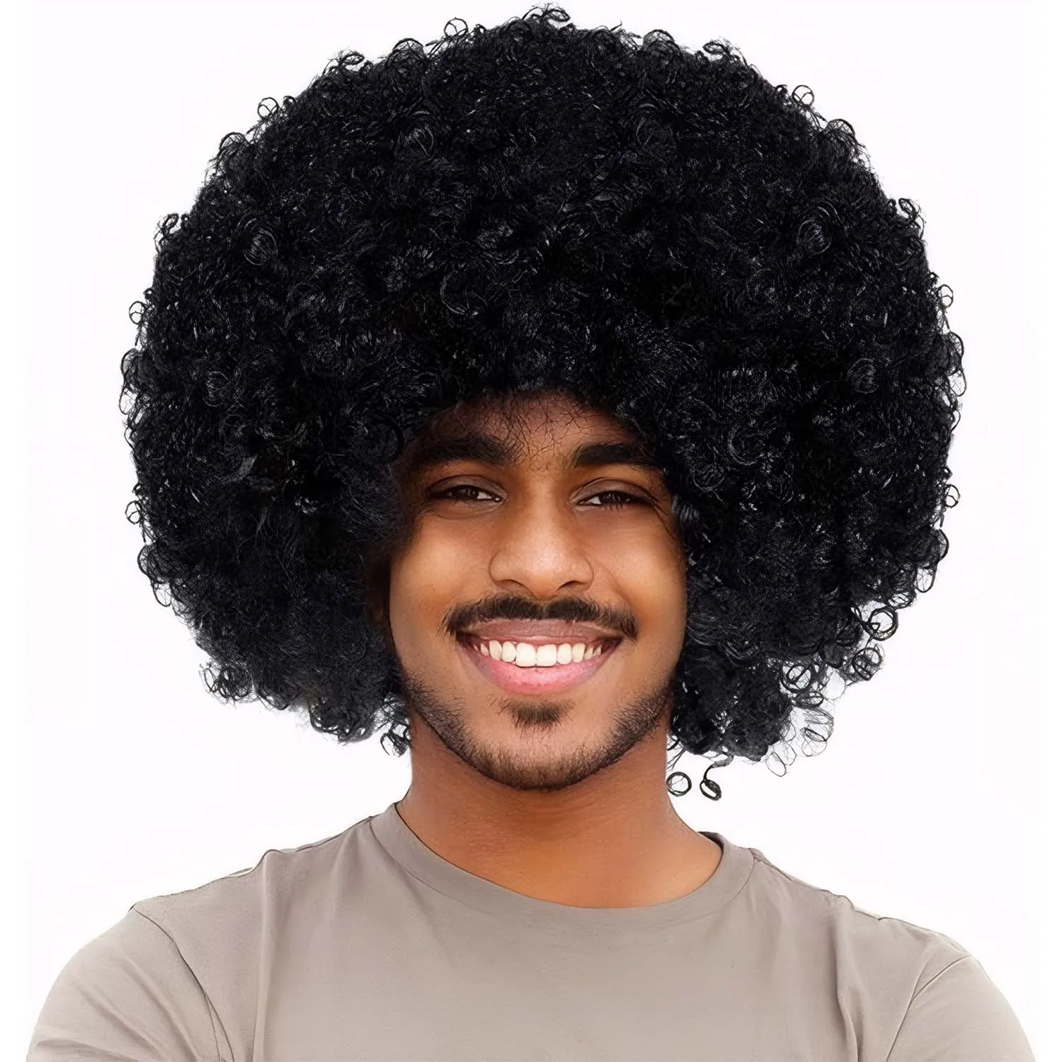 Synthetic Mens Afro Wig for 70s Disco Rocker Party Afro Wig for Men and Women Unisex Short Fluffy Afro Funny Wigs
Synthetic Mens Afro Wig for 70s Disco Rocker Party Afro Wig for Men and Women Unisex Short Fluffy Afro Funny Wigs
