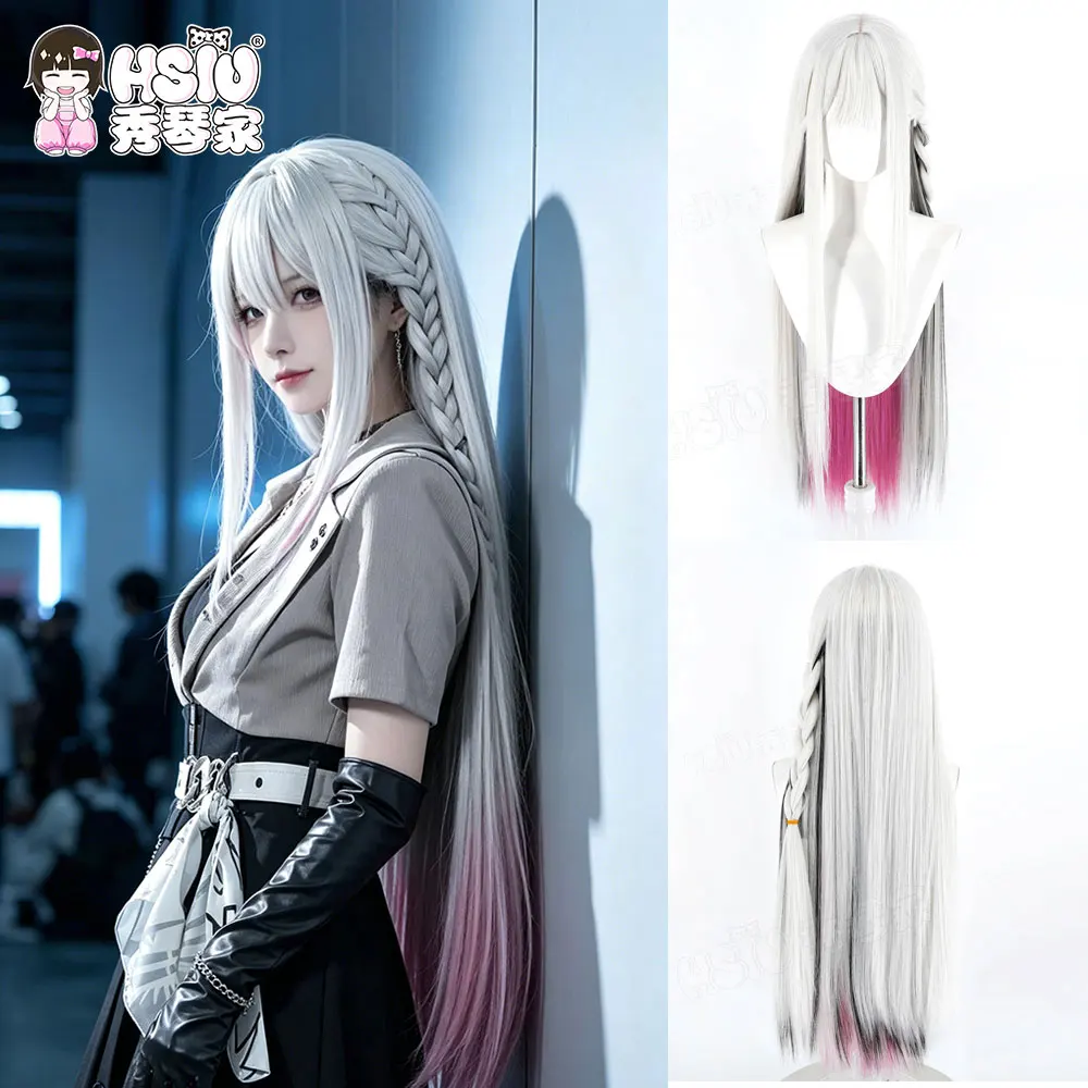Honkai Star Rail Xuzhao Cosplay Wig Fiber Synthetic Wig HSIU Silver-white Purple-red Long Hair Heat Resistant Wig+Wig Cap
Honkai Star Rail Xuzhao Cosplay Wig Fiber Synthetic Wig HSIU Silver-white Purple-red Long Hair Heat Resistant Wig+Wig Cap