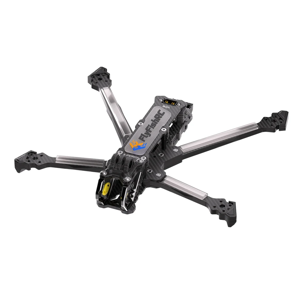 VD6 Deadcat Cinema Rig - O3/O4 Air Unit , 6MM Reinforced Arms, Zero Resonance Chassis, 260mm Compact X-Frame,FPV Drone Frame KIT
VD6 Deadcat Cinema Rig - O3/O4 Air Unit , 6MM Reinforced Arms, Zero Resonance Chassis, 260mm Compact X-Frame,FPV Drone Frame KIT