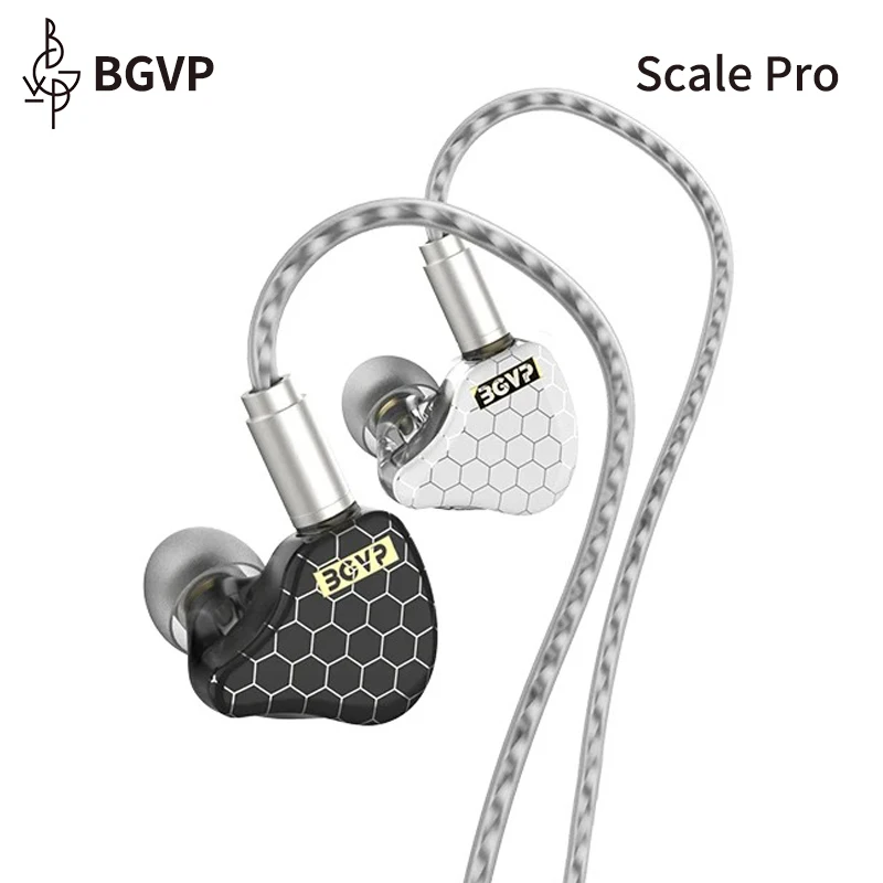 BGVP Scale Pro Earphones in-Ear Wired Hifi Monitor High Quality Headphone 1DD+1BA Hybrid Earbuds 6D Sound Effects Gaming Headset
BGVP Scale Pro Earphones in-Ear Wired Hifi Monitor High Quality Headphone 1DD+1BA Hybrid Earbuds 6D Sound Effects Gaming Headset