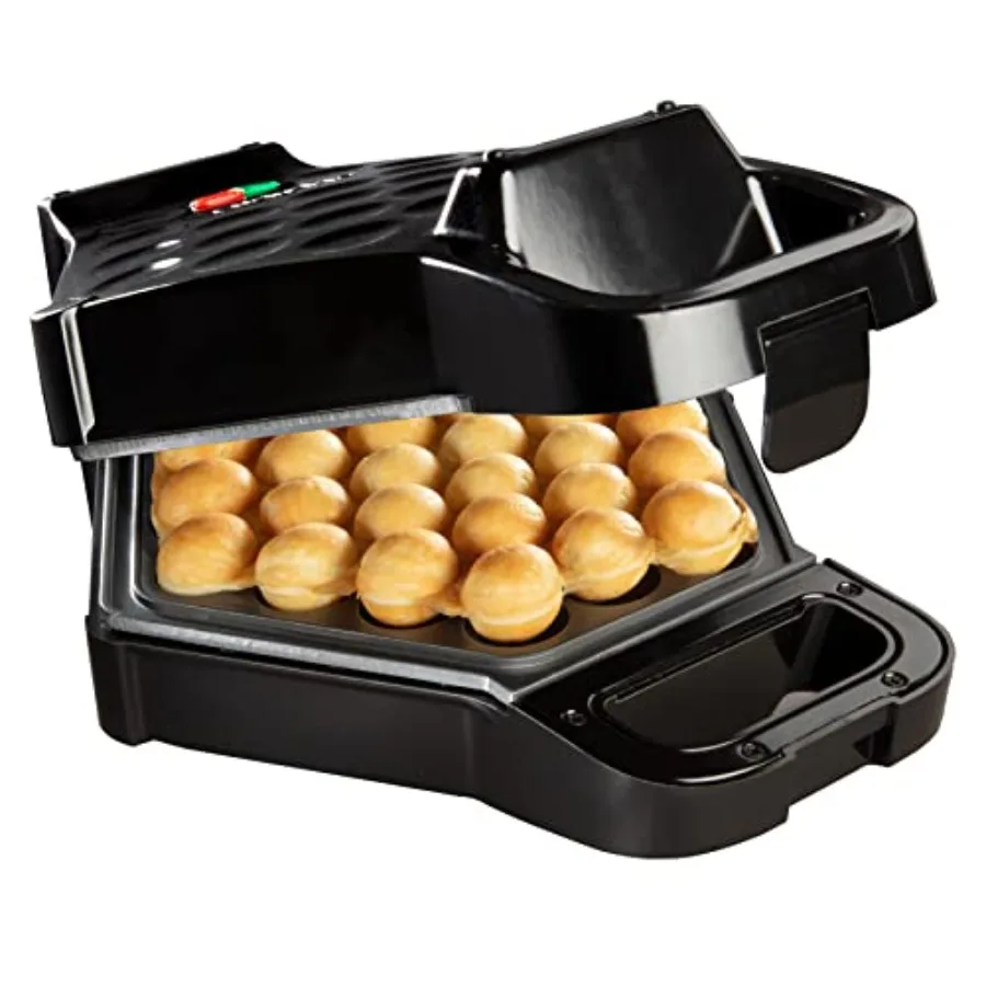 Bubble Waffle Maker- Electric Non stick Hong Kong Egg Waffler Iron Griddle w/Ready Indicator Light- Ready in under 5 Mins- Reci
Bubble Waffle Maker- Electric Non stick Hong Kong Egg Waffler Iron Griddle w/Ready Indicator Light- Ready in under 5 Mins- Reci