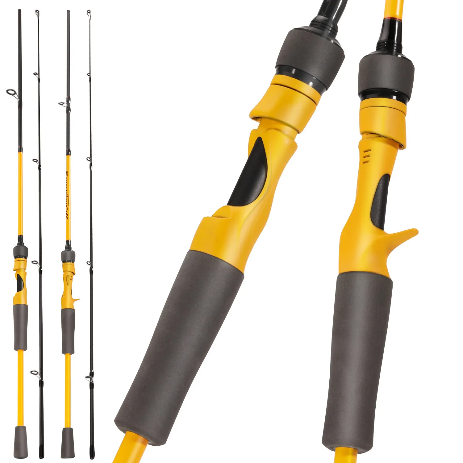 Sougayilang Casting Spinning Fishing Rod 1.8m 2.1m 2Section Carbon Fishing Rod Fishing Tackle Lure Fishing Rod Saltwater Fishing
Sougayilang Casting Spinning Fishing Rod 1.8m 2.1m 2Section Carbon Fishing Rod Fishing Tackle Lure Fishing Rod Saltwater Fishing