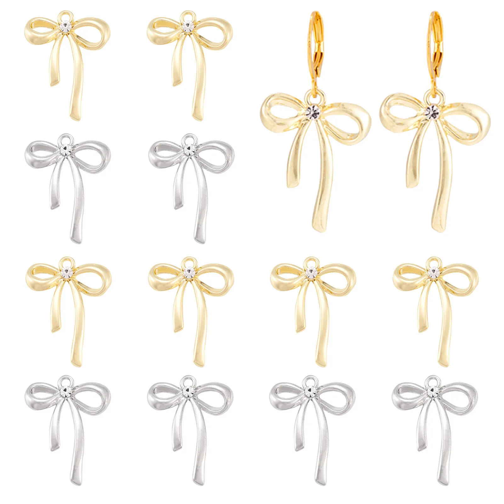 1 Set Alloy Bowknot Charms Pendants for Women Trendy Necklace Bracelet Earrings Jewelry Making Decoration Handmade Crafts
1 Set Alloy Bowknot Charms Pendants for Women Trendy Necklace Bracelet Earrings Jewelry Making Decoration Handmade Crafts