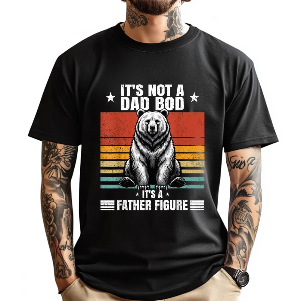 It's Not A Dad Bod It's Father Figure Funny Bear Vintage White Graphic Tee White T Shirt Men Oversized
It's Not A Dad Bod It's Father Figure Funny Bear Vintage White Graphic Tee White T Shirt Men Oversized