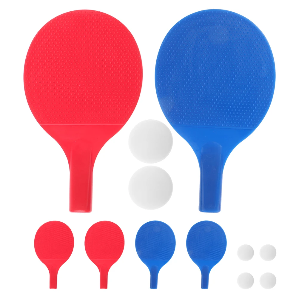 3 set 3 Sets Kids Table Tennis Bats Lightweight Plastic Paddles Durable Balls Home Practice Sports Pong Rackets
3 set 3 Sets Kids Table Tennis Bats Lightweight Plastic Paddles Durable Balls Home Practice Sports Pong Rackets